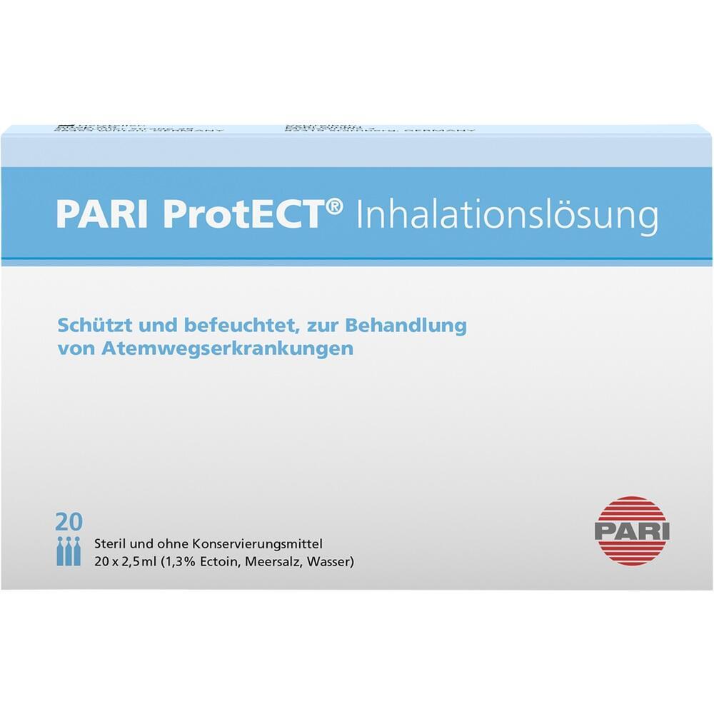 Eine Inhalationslösung zur Behandlung von Atemwegserkrankungen.